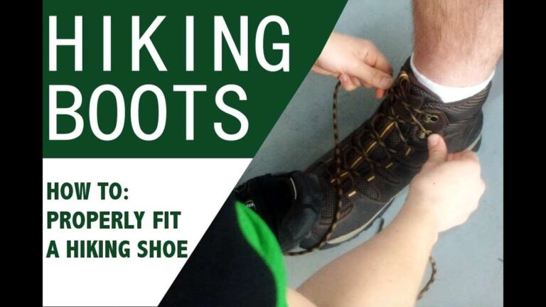How Should Hiking Shoes Fit