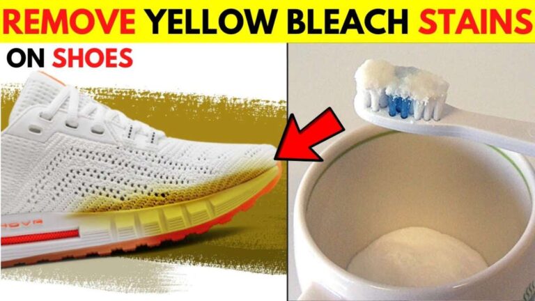 How To Remove Yellowing From Shoes Soles