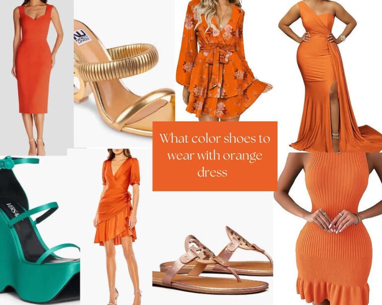 What Color Shoes To Wear With Burnt Orange Dress