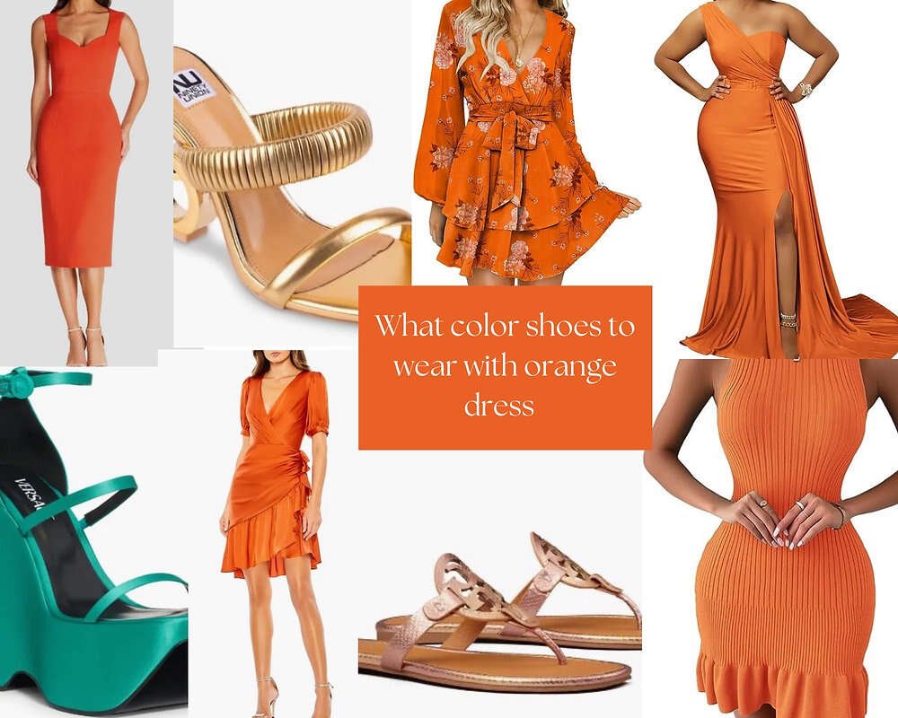 What Color Shoes To Wear With Burnt Orange Dress