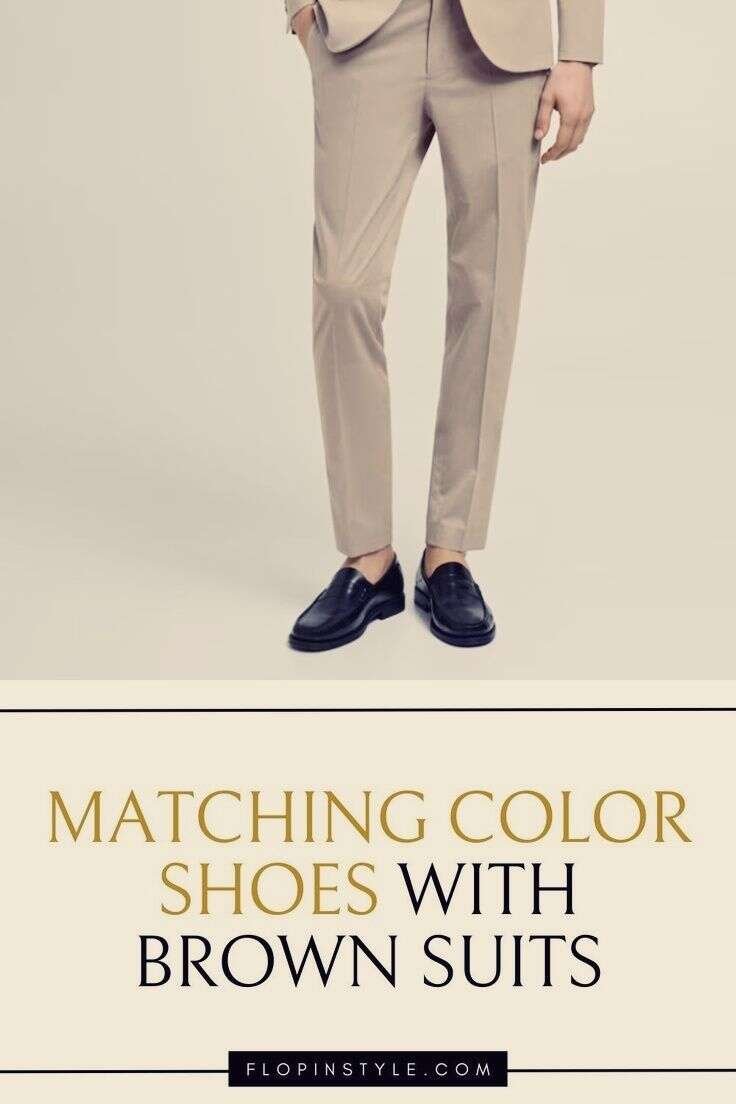 What Color Shoes To Wear With Brown Suit