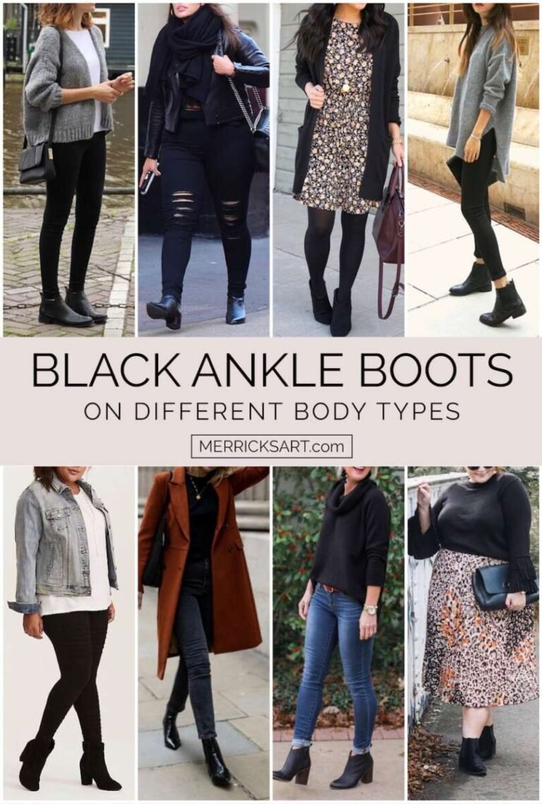 What To Wear With Black Ankle Boots