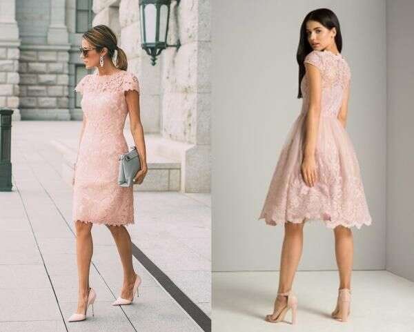 What Color Shoes Go With A Light Pink Dress