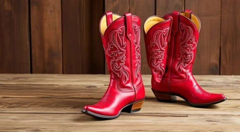 What Do Red Cowboy Boots Mean