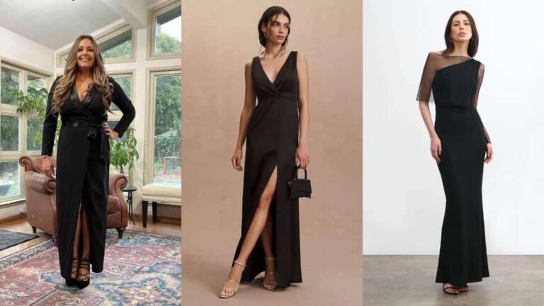 What Color Shoes To Wear With Black Dress To Wedding